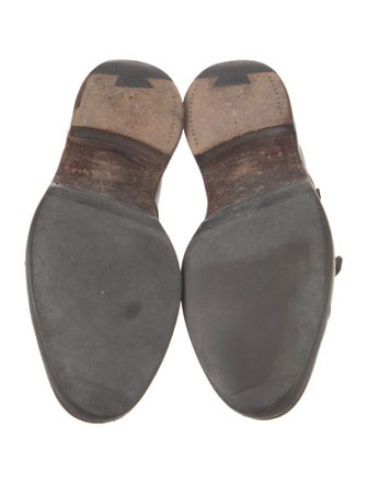 John Lobb Leather Monk Straps