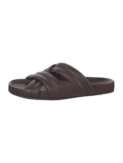 John Lobb Leather Slides