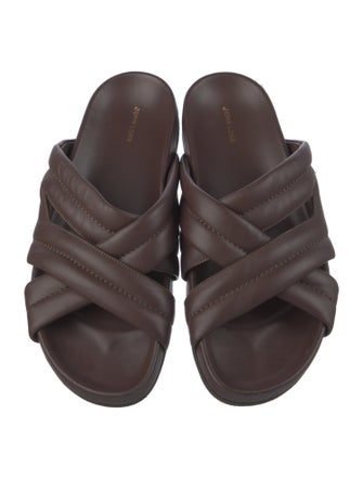 John Lobb Leather Slides