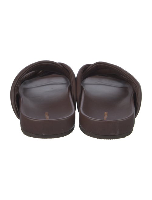 John Lobb Leather Slides