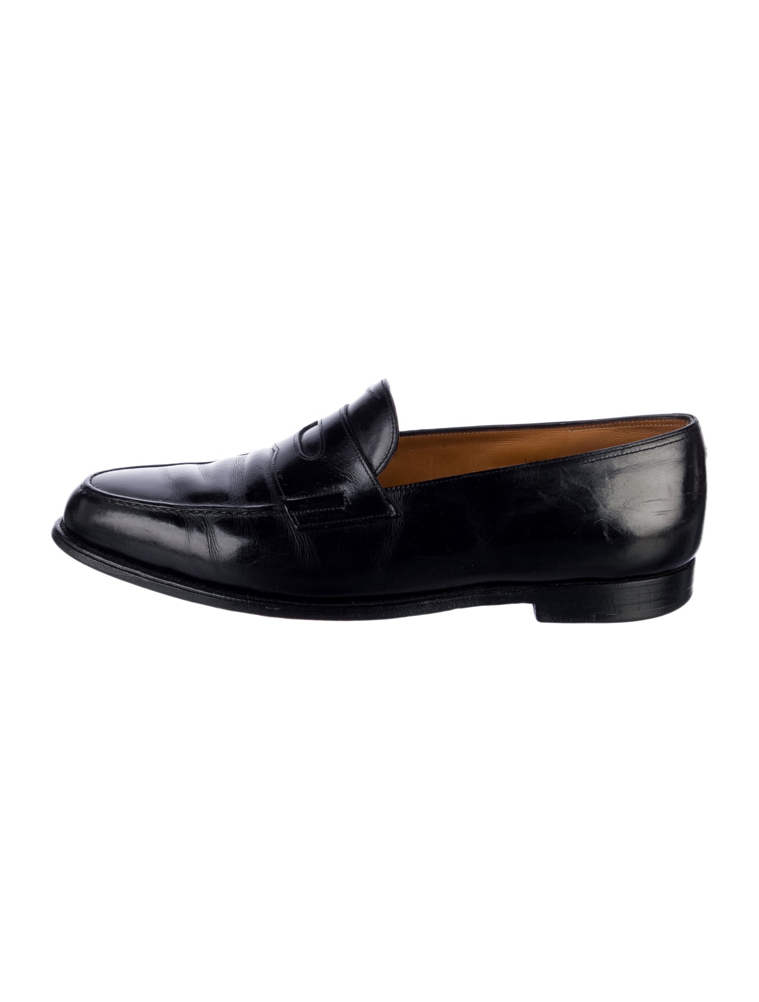 John Lobb Leather Dress Loafers