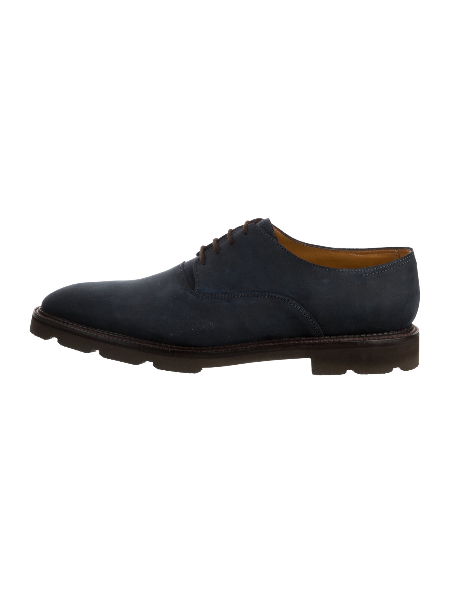 John Lobb Suede Derby Shoes