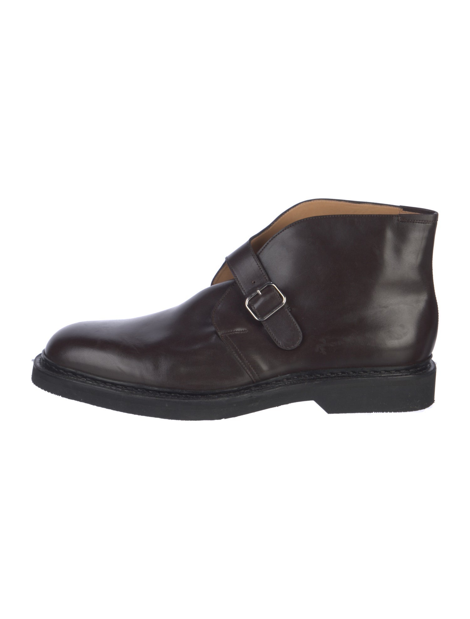 John Lobb Leather Lace-Up Boots