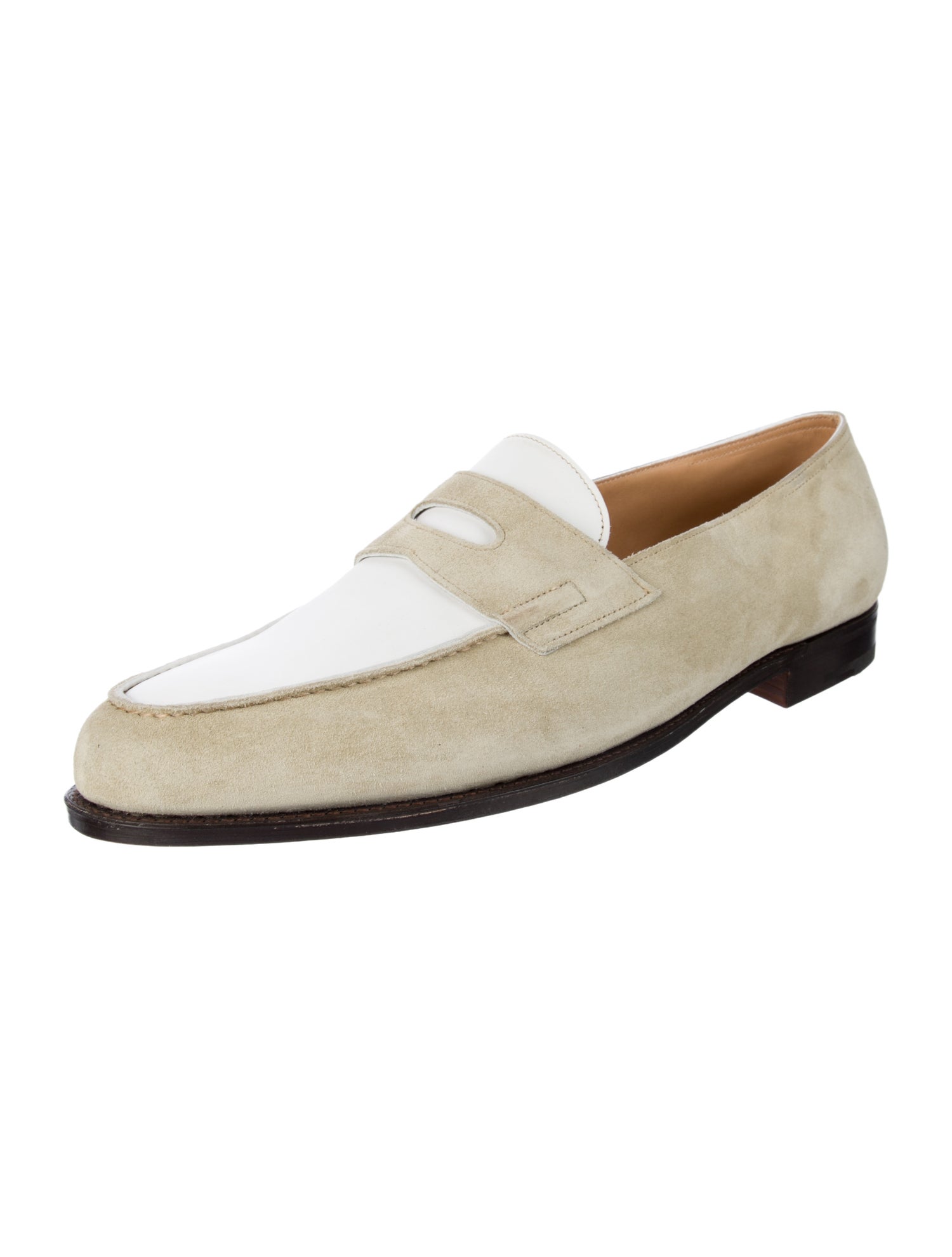 John Lobb Suede Loafers