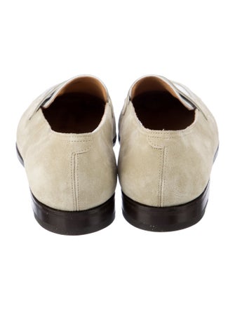 John Lobb Suede Loafers