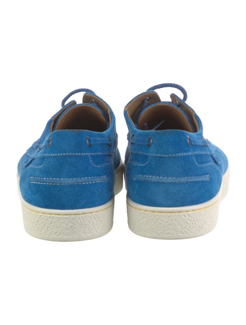 John Lobb Suede Boat Shoes