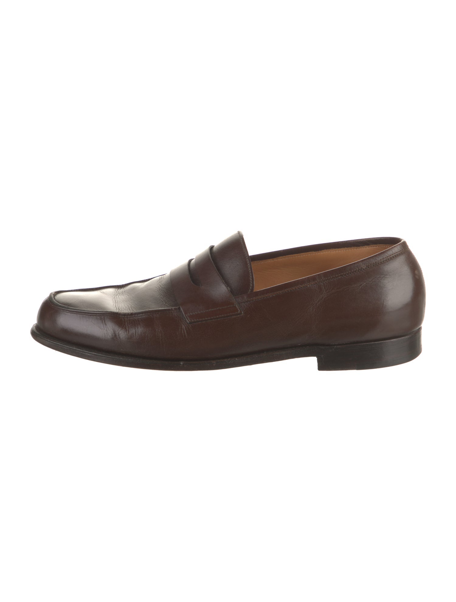John Lobb Leather Dress Loafers