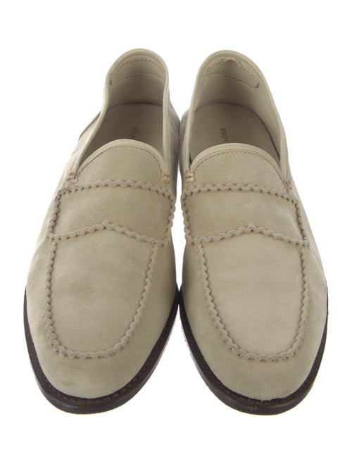 John Lobb Suede Dress Loafers