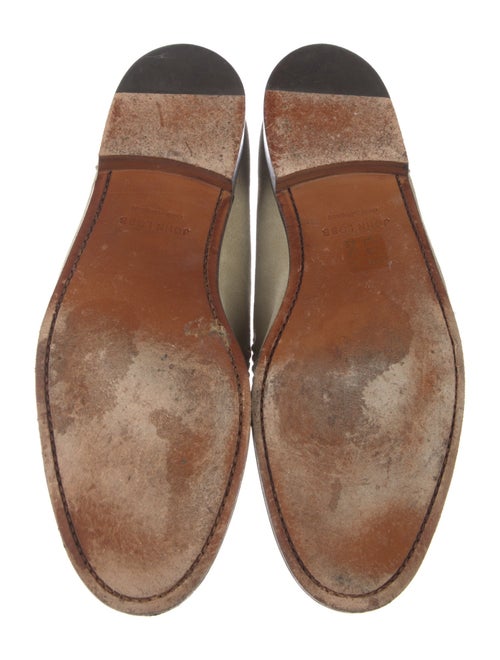 John Lobb Suede Dress Loafers