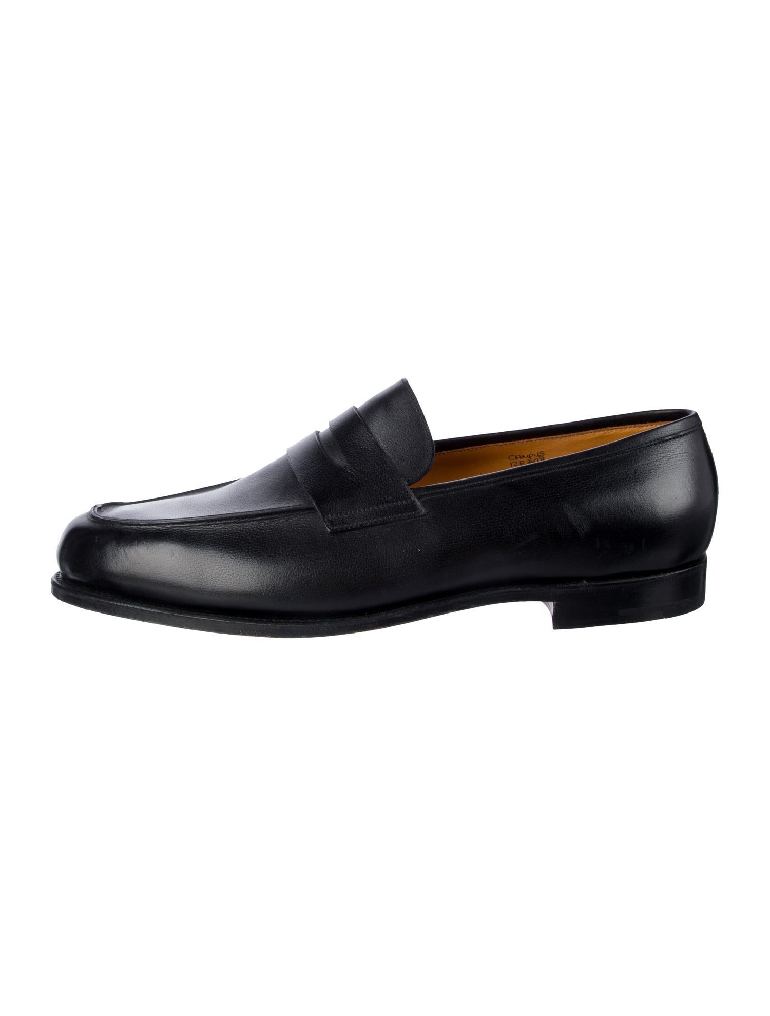 John Lobb Leather Dress Loafers