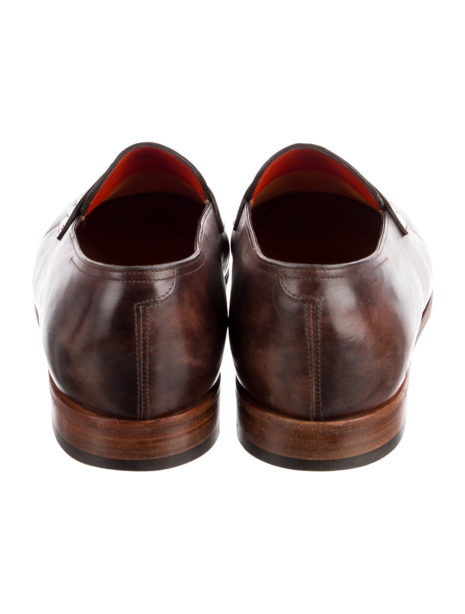 John Lobb Leather Dress Loafers