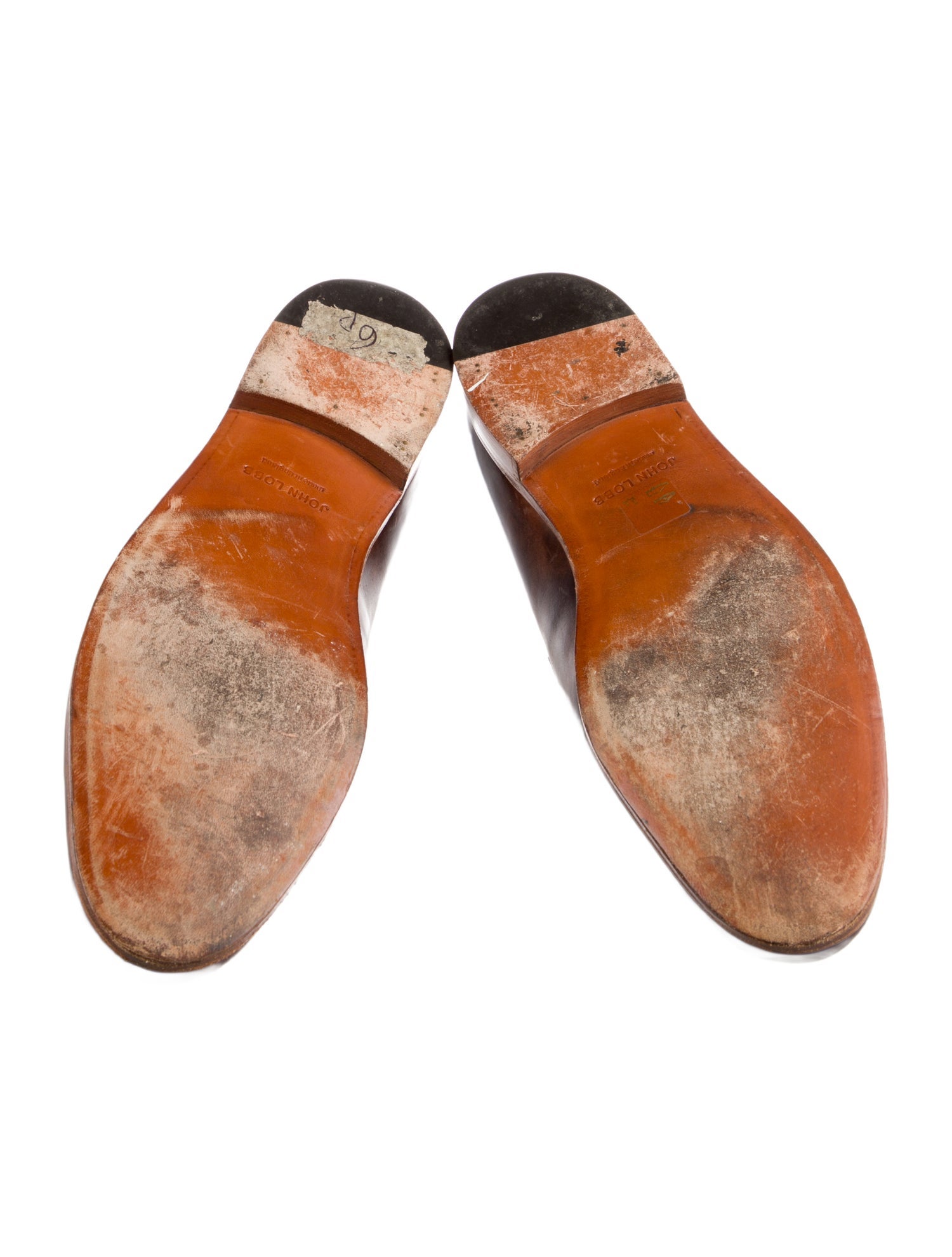 John Lobb Leather Dress Loafers