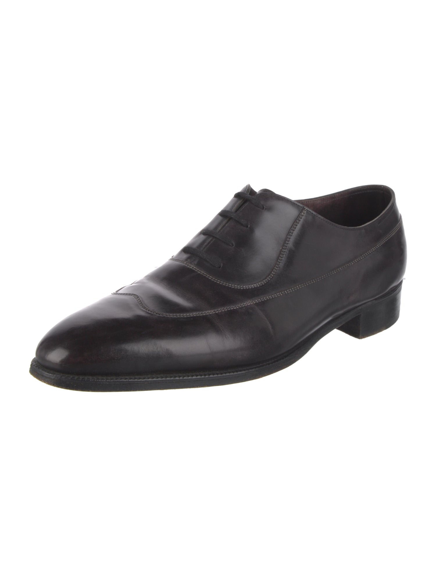 John Lobb Leather Oxfords