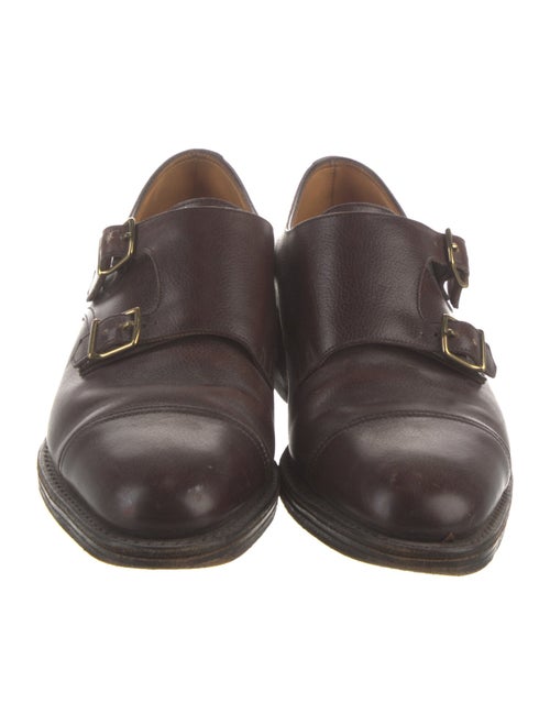 John Lobb Leather Monk Straps