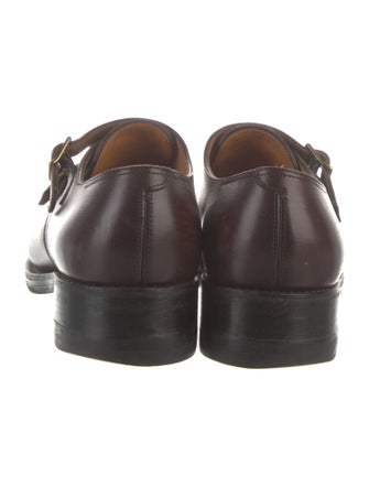 John Lobb Leather Monk Straps