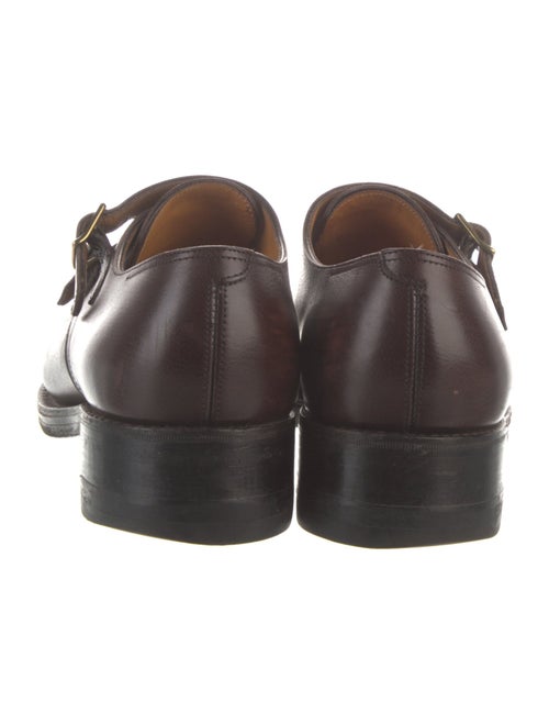 John Lobb Leather Monk Straps