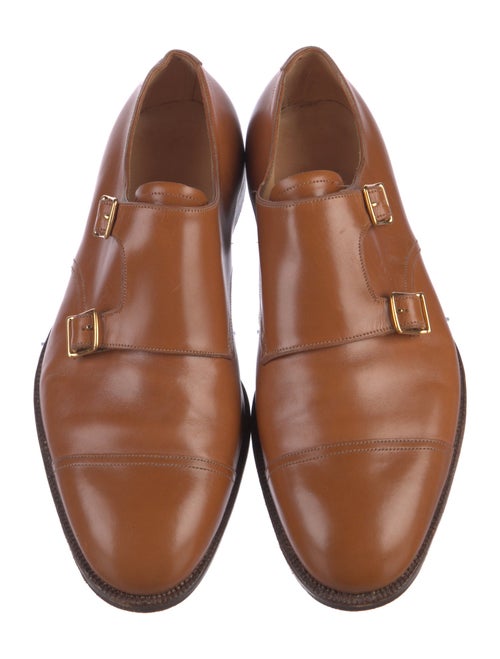 John Lobb Leather Monk Straps