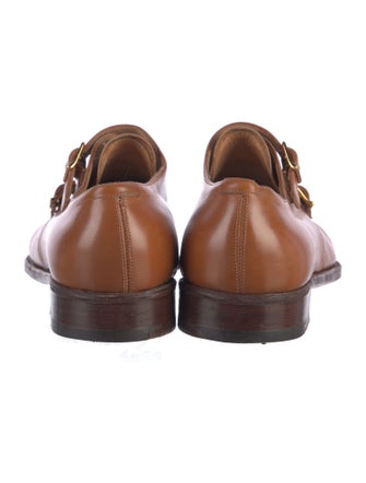 John Lobb Leather Monk Straps