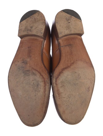 John Lobb Leather Monk Straps