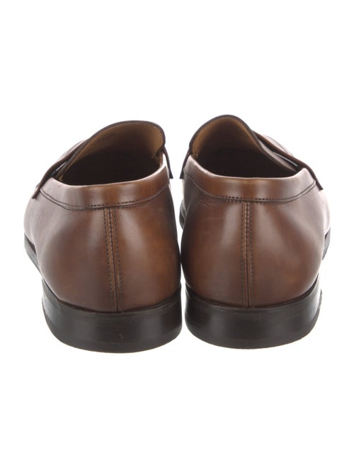 John Lobb Leather Dress Loafers