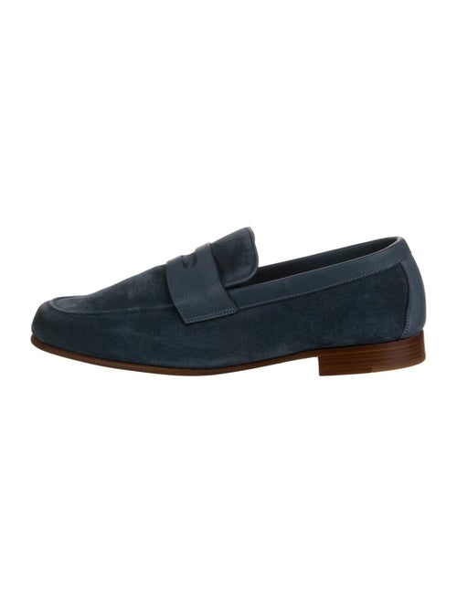 John Lobb Suede Loafers