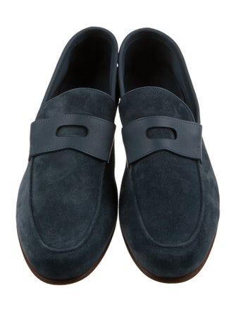John Lobb Suede Loafers