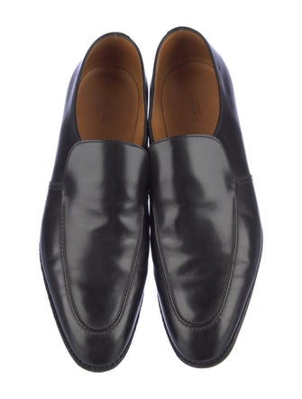 John Lobb Leather Dress Loafers