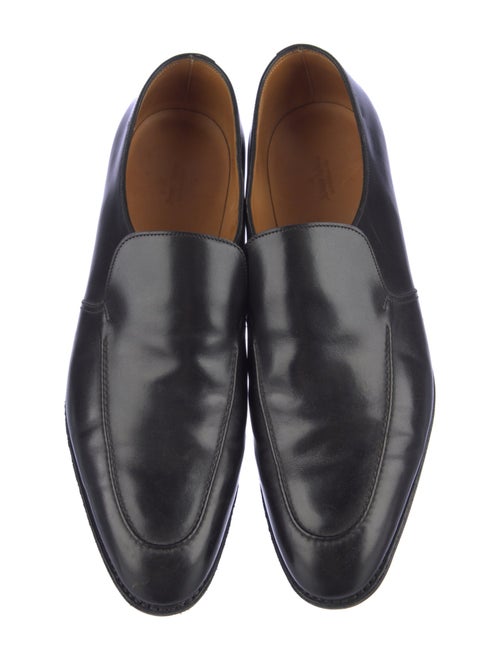 John Lobb Leather Dress Loafers