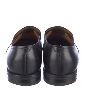 John Lobb Leather Dress Loafers