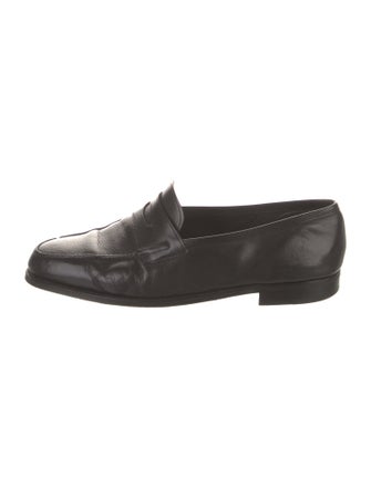 John Lobb Leather Loafers