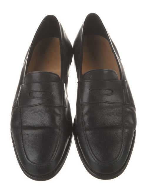 John Lobb Leather Loafers