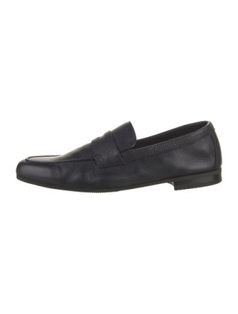 John Lobb Leather Dress Loafers