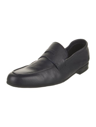 John Lobb Leather Dress Loafers