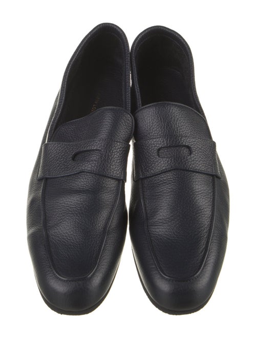 John Lobb Leather Dress Loafers