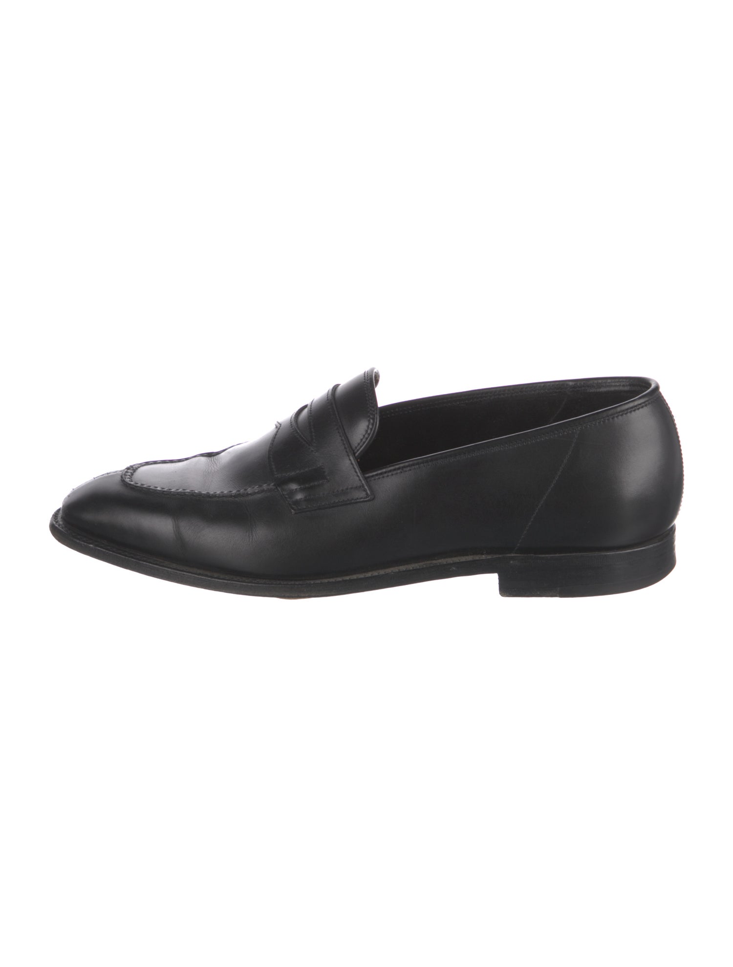 John Lobb Leather Dress Loafers