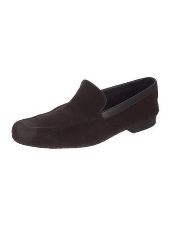 John Lobb Suede Dress Loafers