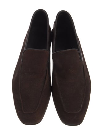 John Lobb Suede Dress Loafers