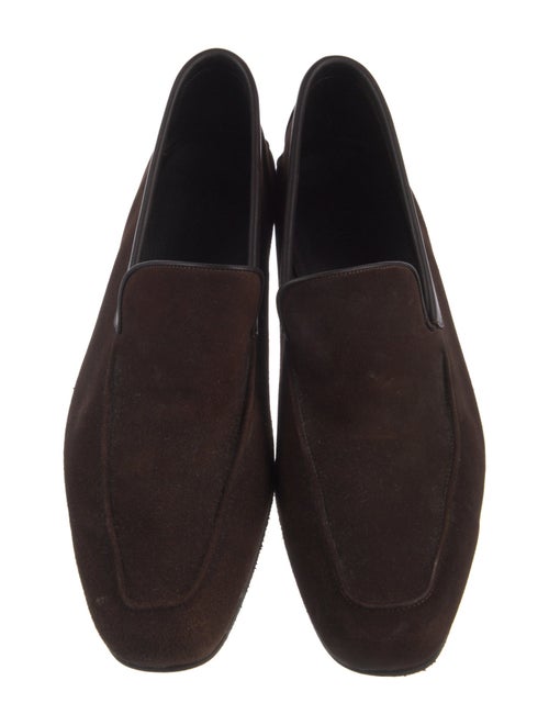 John Lobb Suede Dress Loafers