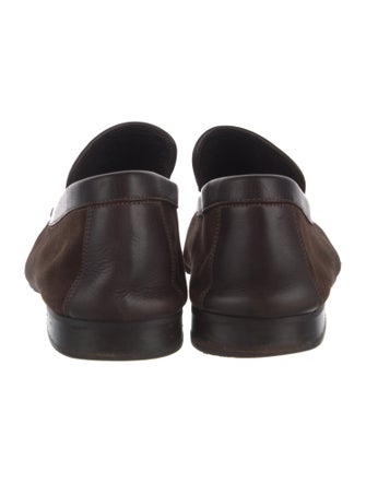 John Lobb Suede Dress Loafers