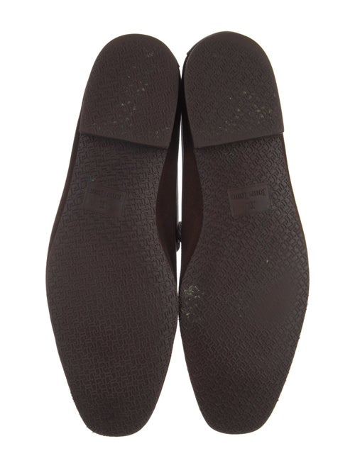 John Lobb Suede Dress Loafers