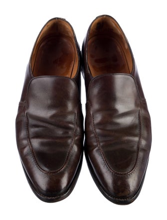 John Lobb Leather Loafers