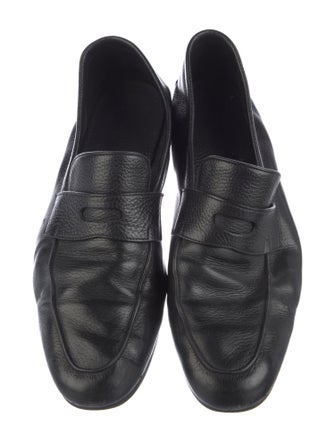 John Lobb Leather Dress Loafers