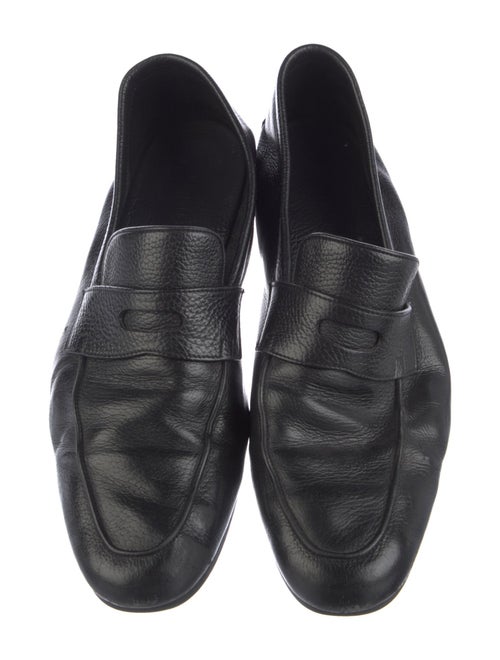 John Lobb Leather Dress Loafers