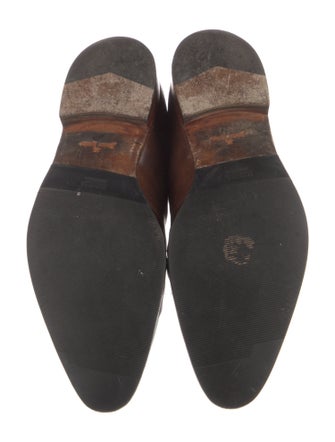 John Lobb Leather Monk Straps