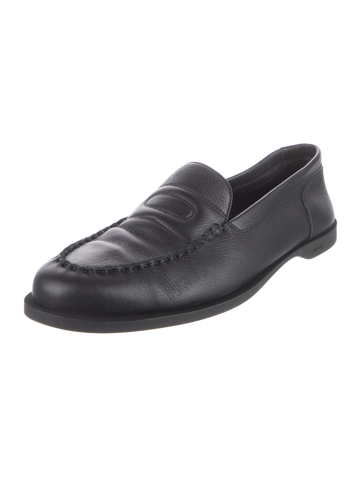 John Lobb Leather Loafers
