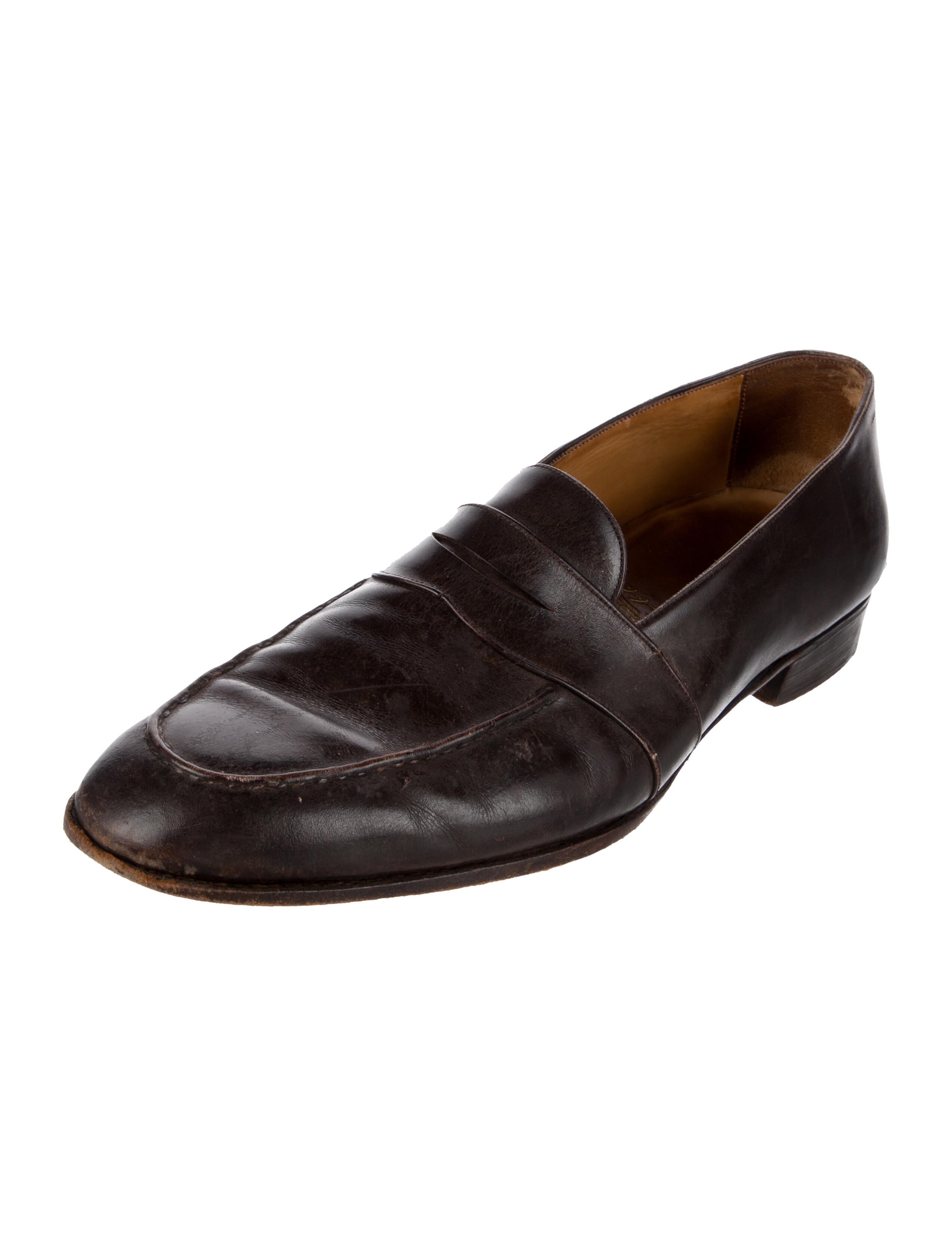 John Lobb Leather Monk Straps