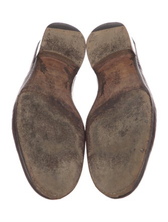 John Lobb Leather Monk Straps