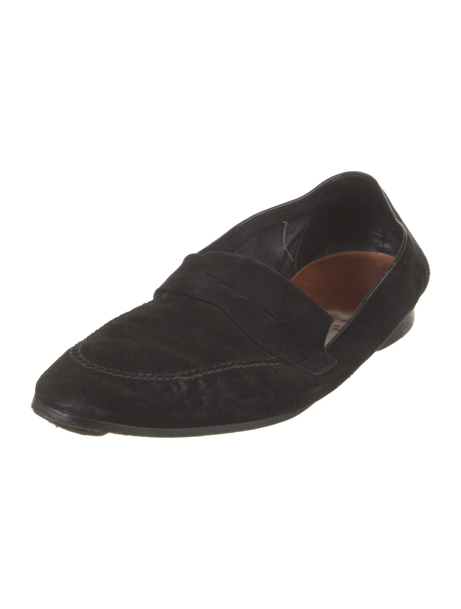 John Lobb Suede Dress Loafers