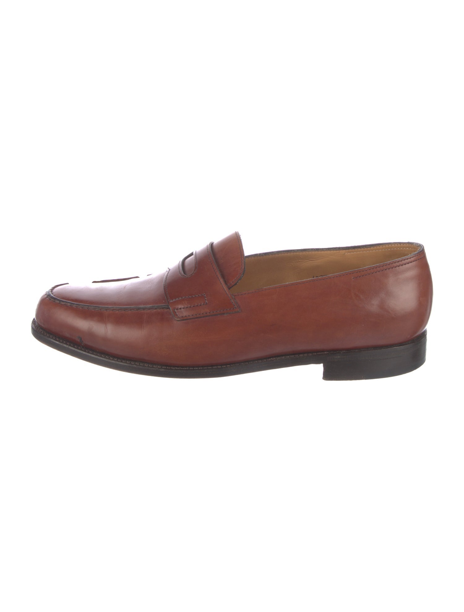 John Lobb Leather Loafers