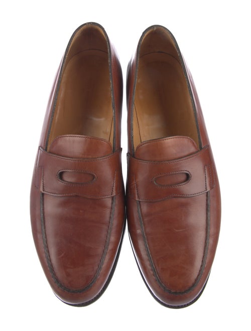 John Lobb Leather Loafers